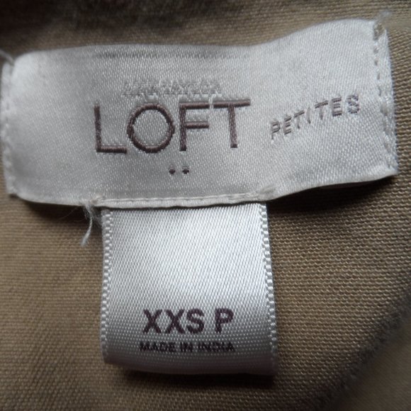 Ann Taylor Loft Petite Tan Jacket - Picture 2 of 3